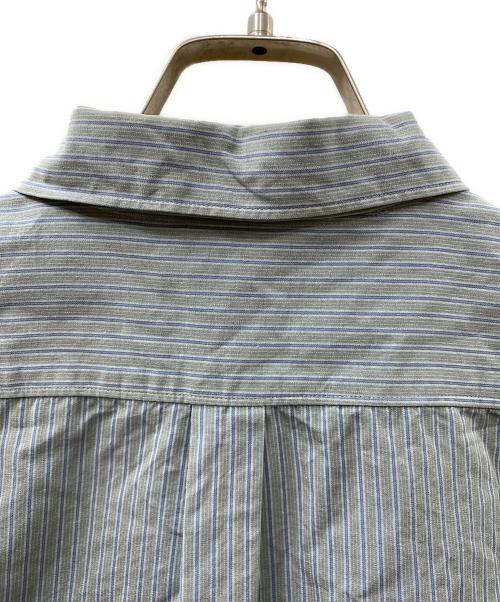 Y's for men（ワイズフォーメン）Y's for men (ワイズフォーメン) 80S オープンカラーストライプシャツ ブルー サイズ:不明の古着・服飾アイテム