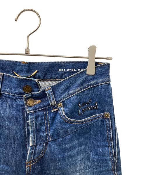 Saint Laurent Paris（サンローランパリ）Saint Laurent Paris (サンローランパリ) STRAIGHT JEANS D21 SLIM FIT デニムパンツ ブルー サイズ:24の古着・服飾アイテム