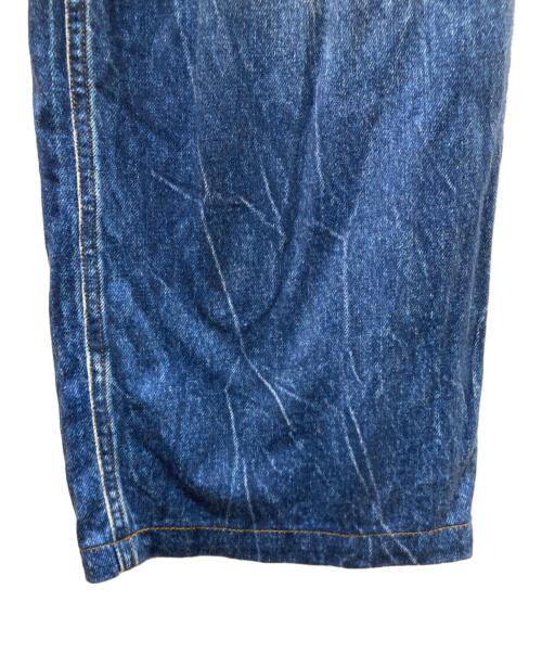 BALENCIAGA（バレンシアガ）BALENCIAGA (バレンシアガ) 21SS トロンプルイユ デニム転写 パンツ ブルー サイズ:Sの古着・服飾アイテム
