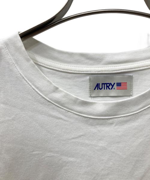 AUTRY（オートリ―）AUTRY (オートリ―) ロゴTEE ホワイト サイズ:Lの古着・服飾アイテム