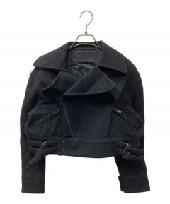 中古・古着通販】Y's (ワイズ) パイロットジャケット ブラック サイズ