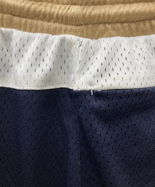 KITH（キス）KITH (キス) メッシュショートパンツ ネイビー×ベージュ サイズ:Sの古着・服飾アイテム