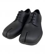 Maison Margielaメゾンマルジェラ）の古着「マットラバータビレインシューズ」｜ブラック