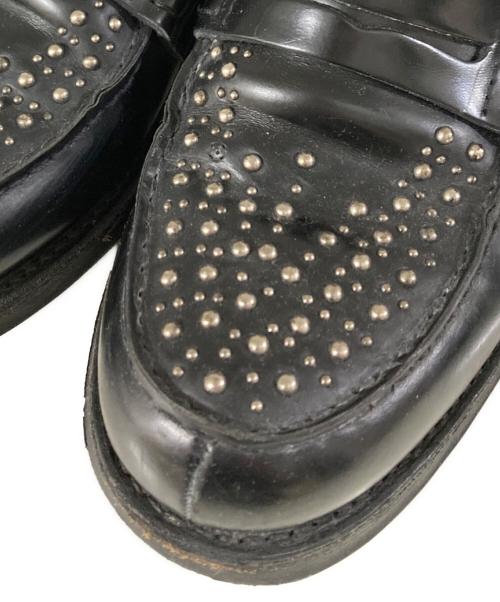 Church’s（チャーチ）Church’s (チャーチ) PEMBREY MET スタッズローファー ブラック サイズ:6　1/2の古着・服飾アイテム