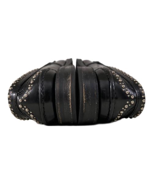 Church’s（チャーチ）Church’s (チャーチ) PEMBREY MET スタッズローファー ブラック サイズ:6　1/2の古着・服飾アイテム