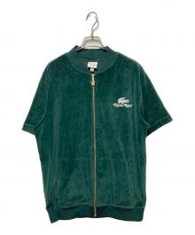 LACOSTE×RICKY REGAL（ラコステ）の古着「S/Sベロアジャケット」｜グリーン