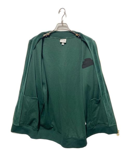 LACOSTE（ラコステ）LACOSTE (ラコステ) RICKY REGAL S/Sベロアジャケット グリーン サイズ:Mの古着・服飾アイテム