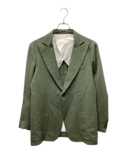 Needles（ニードルズ）Needles (ニードルズ) Peaked Lapel 1B Jacke グリーン サイズ:ＸＳの古着・服飾アイテム