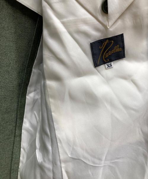 Needles（ニードルズ）Needles (ニードルズ) Peaked Lapel 1B Jacke グリーン サイズ:ＸＳの古着・服飾アイテム