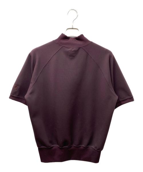 Needles（ニードルズ）Needles (ニードルズ) S/S Mock Neck Shirt - Bright Jersey ブラウン サイズ:Sの古着・服飾アイテム