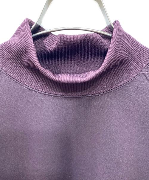 Needles（ニードルズ）Needles (ニードルズ) S/S Mock Neck Shirt - Bright Jersey ブラウン サイズ:Sの古着・服飾アイテム