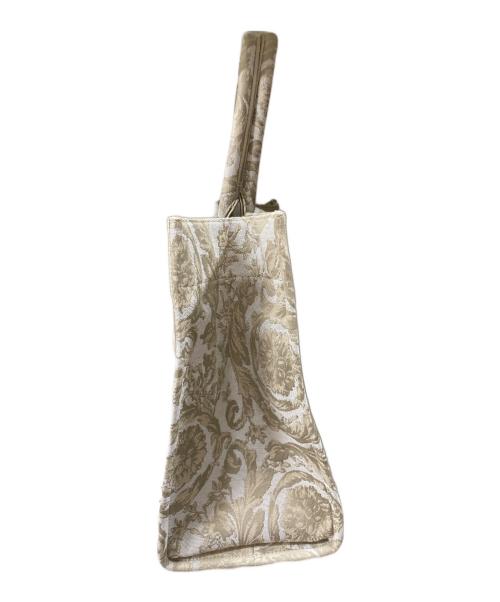 VERSACE（ヴェルサーチェ）VERSACE (ヴェルサーチェ) アテネ バロッコ トートバッグ グレー サイズ:OneSizeの古着・服飾アイテム