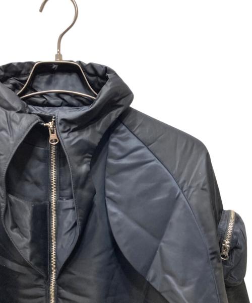 SHALOU（シャールー）SHALOU (シャールー) Angel wings MA-1 ブラック サイズ:Lの古着・服飾アイテム