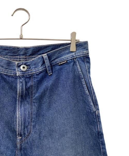 G-STAR RAW（ジースターロゥ）G-STAR RAW (ジースターロゥ) Modson Straight Chino ワイドストレートデニムパンツ インディゴ サイズ:32/32の古着・服飾アイテム