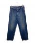 G-STAR RAW（ジースターロゥ）の古着「Modson Straight Chino ワイドストレートデニムパンツ」｜インディゴ