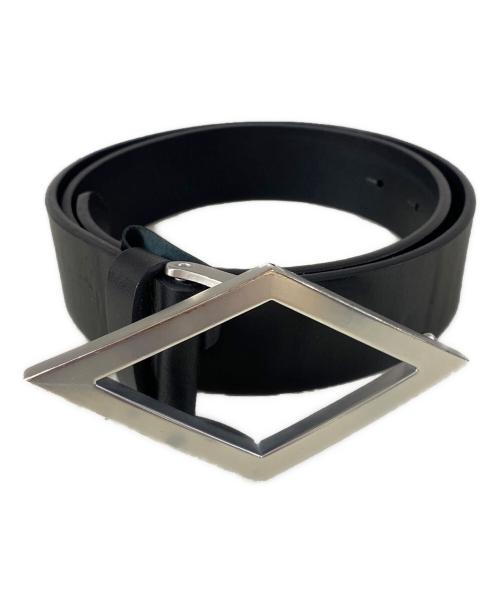Han Kjobenhavn（ハン コペンヘーゲン）HAN KJOBENHAVN (ハン コペンヘーゲン) Daimond バックル ベルト ブラック サイズ:38/95の古着・服飾アイテム
