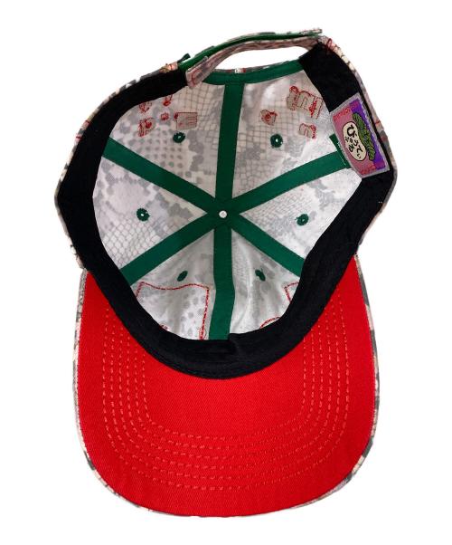 b.Eautiful（ビービューティフル）b.Eautiful (ビービューティフル) パイソン転写キャップ ピンクの古着・服飾アイテム