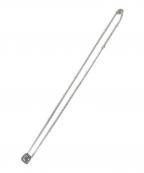 PANDORAパンドラ）の古着「スクエアスパークルハローネックレス」｜シルバー