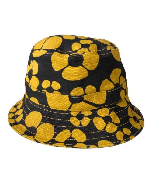 Carhartt WIP（カーハート ワークインプログレス）CARHARTT WIP (カーハート ワークインプログレス) MARNI (マルニ) MARNI BUCKET HAT イエロー×ブラック サイズ:M-Lの古着・服飾アイテム