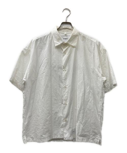 WTAPS（ダブルタップス）WTAPS (ダブルタップス) 半袖シャツ  INGREDIENT SS BROADCLOTH 03 ホワイト サイズ:X02の古着・服飾アイテム