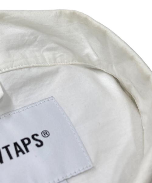 WTAPS（ダブルタップス）WTAPS (ダブルタップス) 半袖シャツ  INGREDIENT SS BROADCLOTH 03 ホワイト サイズ:X02の古着・服飾アイテム