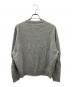 stefan cooke (ステファンクック) 22AW ウール スラッシュニット グレー サイズ:S：20000円