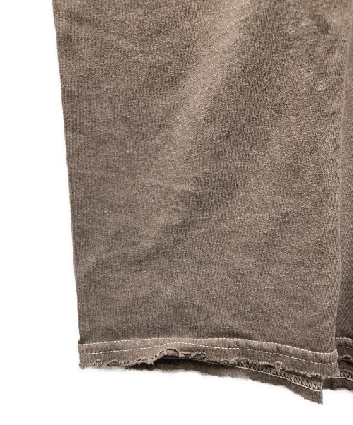 ANCELLM/exclusive（アンセルム）ANCELLM/exclusive (アンセルム) TC AGING LS T-SHIRT ブラウン サイズ:OS 未使用品の古着・服飾アイテム