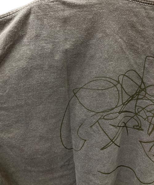 ANCELLM/exclusive（アンセルム）ANCELLM/exclusive (アンセルム) TC AGING LS T-SHIRT ブラウン サイズ:OS 未使用品の古着・服飾アイテム