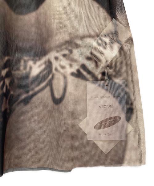 PRANK PROJECT（プランクプロジェクト）PRANK PROJECT (プランクプロジェクト) N/S総柄シアーカットソー ブラウン×ブラック サイズ:M 未使用品の古着・服飾アイテム