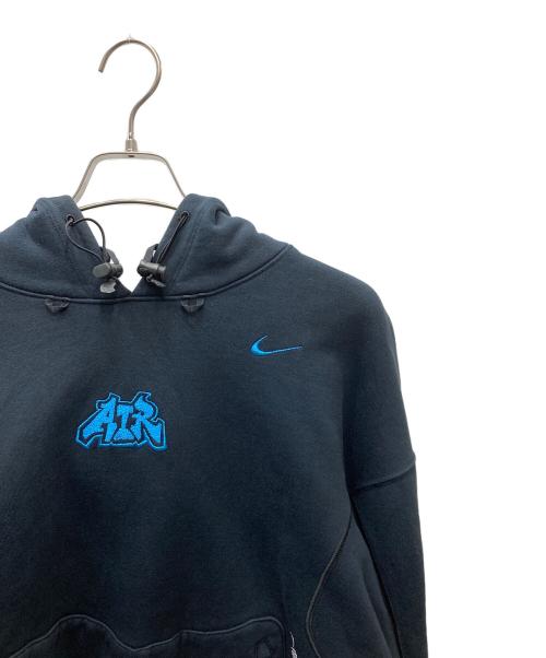 NIKE（ナイキ）NIKE (ナイキ) OFFWHITE (オフホワイト) AS M NRG OFF-WHITE FLC HOODIE ブラック サイズ:Lの古着・服飾アイテム