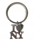 TIFFANY & Co.ティファニー アンド コー）の古着「I LOVE NEW YORK キーホルダー」｜シルバー