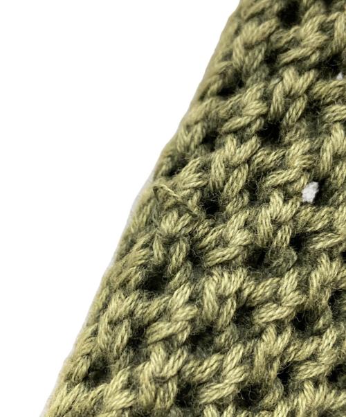 stussy（ステューシー）stussy (ステューシー) 23AW Pigment Dyed Loose Gauge Sweater オリーブ サイズ:Mの古着・服飾アイテム