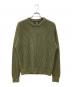 stussy（ステューシー）の古着「23AW Pigment Dyed Loose Gauge Sweater」｜オリーブ