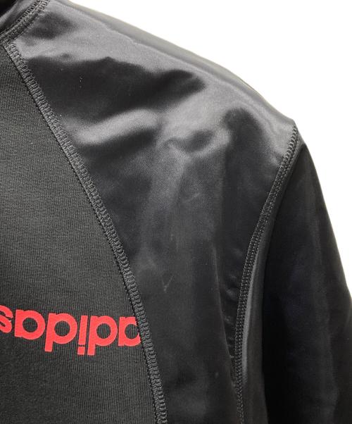 adidas（アディダス）adidas (アディダス) ALEXANDER WANG (アレキサンダー・ワン) 切替ジップパーカー ブラック サイズ:XSの古着・服飾アイテム