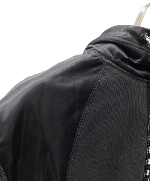 adidas（アディダス）adidas (アディダス) ALEXANDER WANG (アレキサンダー・ワン) 切替ジップパーカー ブラック サイズ:XSの古着・服飾アイテム