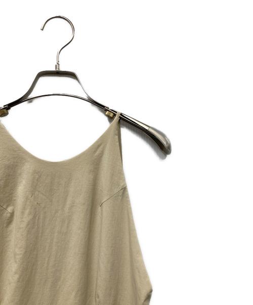 ETRE（エトレ）etre (エトレ) オープンバックオールインワン ベージュ サイズ:SIZE Sの古着・服飾アイテム