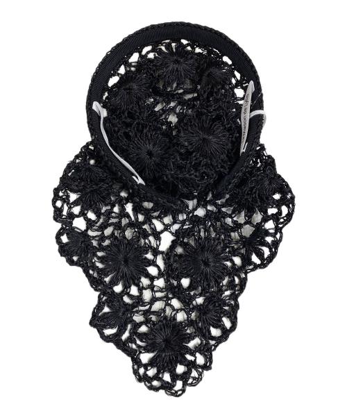 crinkle crinkle crinkle（クリンクル クリンクル クリンクル）crinkle crinkle crinkle (クリンクル クリンクル クリンクル) レースカチューシャ ブラックの古着・服飾アイテム