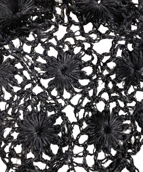 crinkle crinkle crinkle（クリンクル クリンクル クリンクル）crinkle crinkle crinkle (クリンクル クリンクル クリンクル) レースカチューシャ ブラックの古着・服飾アイテム