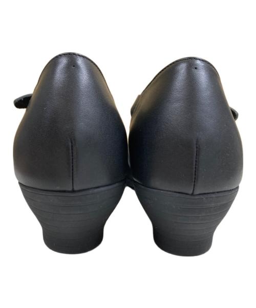 chausser（ショセ）chausser (ショセ) GURKHA HEEL SHOES ブラック サイズ:37の古着・服飾アイテム