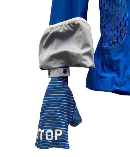 GYAKUSOU（ギャクソウ）GYAKUSOU (ギャクソウ) マウンテンパーカー ブラック×ブルー サイズ:XLの古着・服飾アイテム