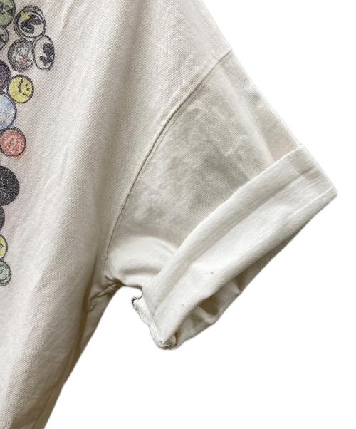 CIRCLE HERITAGE（サークルヘリテージ）CIRCLE HERITAGE (サークルヘリテージ) ILLUSTE BADGE PRINT S/ST-SH/イラストバッジプリントTシャツ ホワイト サイズ:XLの古着・服飾アイテム