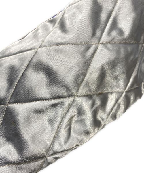 TAYLOR TOYO（テイラー トウヨウ）TAYLOR TOYO (テイラー トウヨウ) 別珍xサテン刺繍リバーシブルスカジャン ブルー×ブラック サイズ:SIZE Lの古着・服飾アイテム