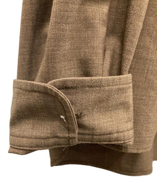 sillage（シアージ）sillage (シアージ) Essential Over Shirt ブラウン サイズ:Freeの古着・服飾アイテム