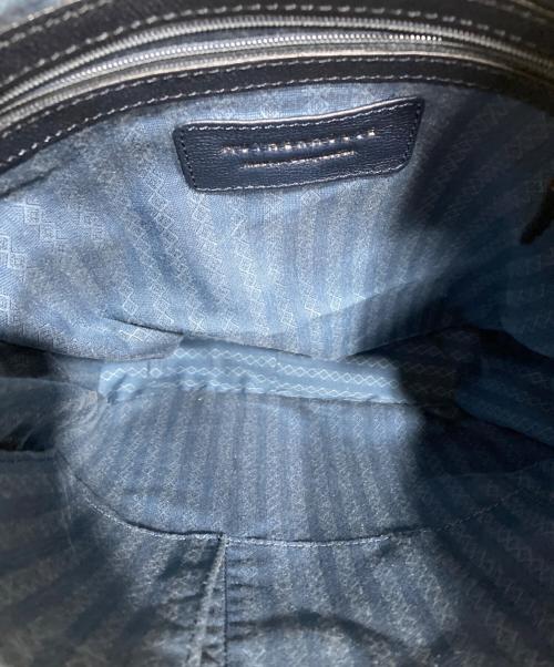 MOTHERHOUSE（マザーハウス）MOTHERHOUSE (マザーハウス) レザー スクエア 2WAYバッグ メッセンジャー ネイビーの古着・服飾アイテム