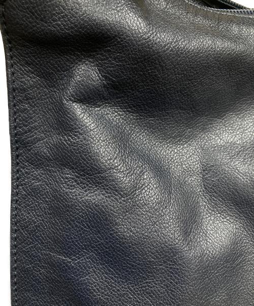 MOTHERHOUSE（マザーハウス）MOTHERHOUSE (マザーハウス) レザー スクエア 2WAYバッグ メッセンジャー ネイビーの古着・服飾アイテム