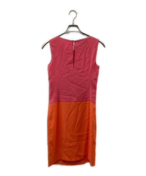 PRADA（プラダ）PRADA (プラダ) バイカラーノースリーブワンピース マルチカラー サイズ:36の古着・服飾アイテム