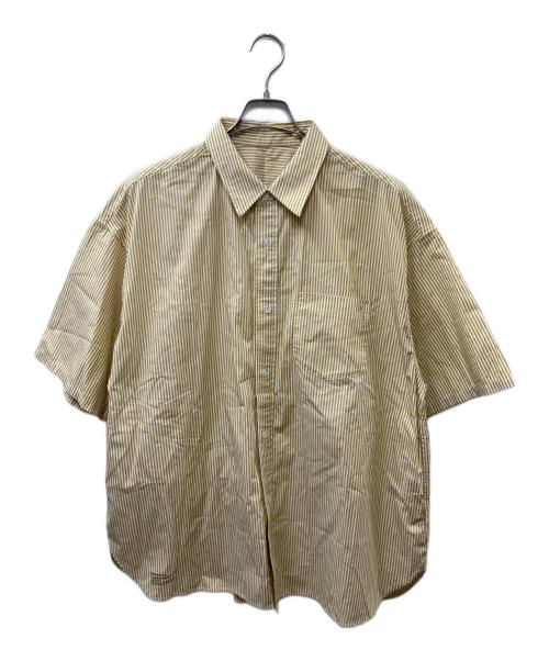 FreshService（フレッシュサービス）FreshService (フレッシュサービス) CORPORATE UNIFORM S/S SHIRT ホワイト×イエロー サイズ:Mの古着・服飾アイテム