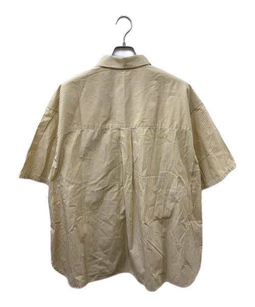 FreshService（フレッシュサービス）FreshService (フレッシュサービス) CORPORATE UNIFORM S/S SHIRT ホワイト×イエロー サイズ:Mの古着・服飾アイテム