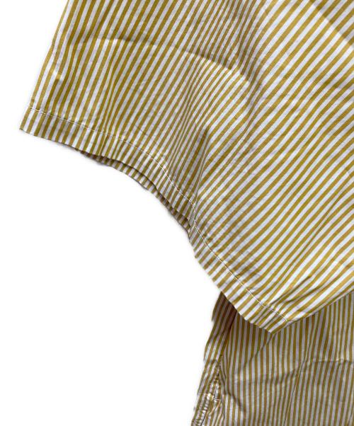 FreshService（フレッシュサービス）FreshService (フレッシュサービス) CORPORATE UNIFORM S/S SHIRT ホワイト×イエロー サイズ:Mの古着・服飾アイテム