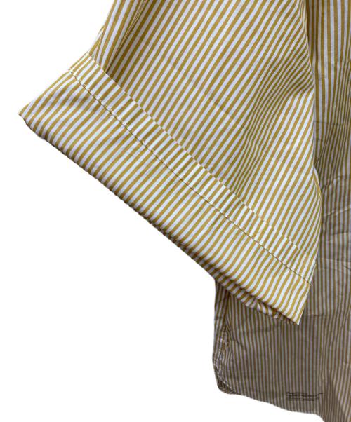 FreshService（フレッシュサービス）FreshService (フレッシュサービス) CORPORATE UNIFORM S/S SHIRT ホワイト×イエロー サイズ:Mの古着・服飾アイテム